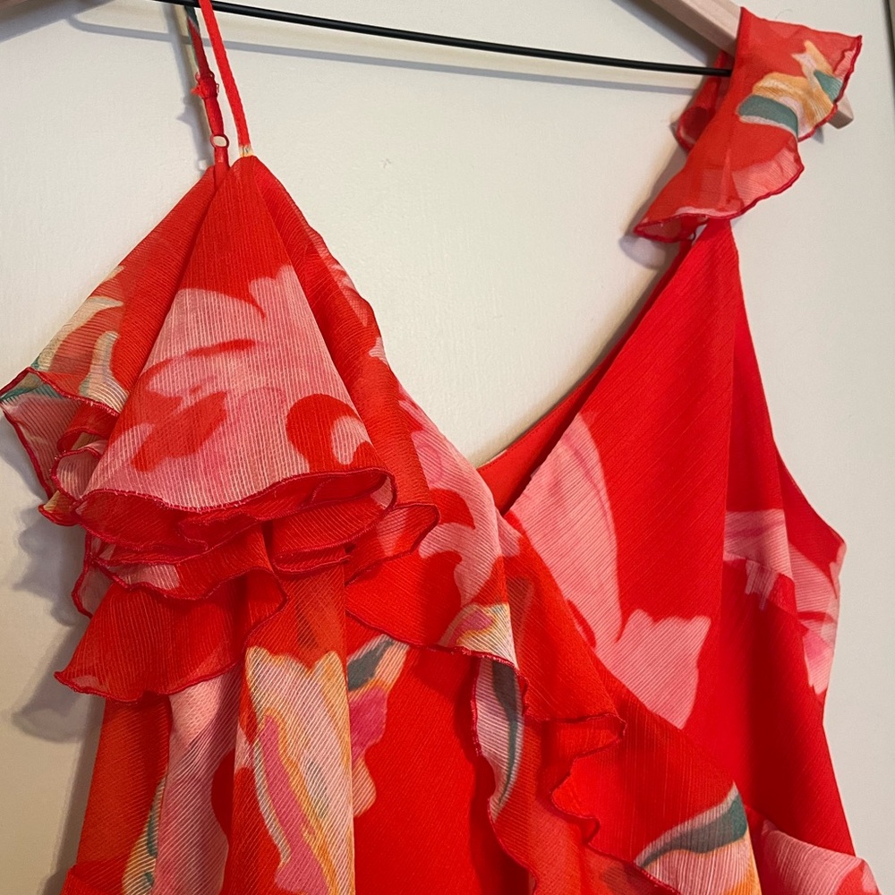 Target Future Collective Ruffle Maxi Dress - Picture 3 of 6